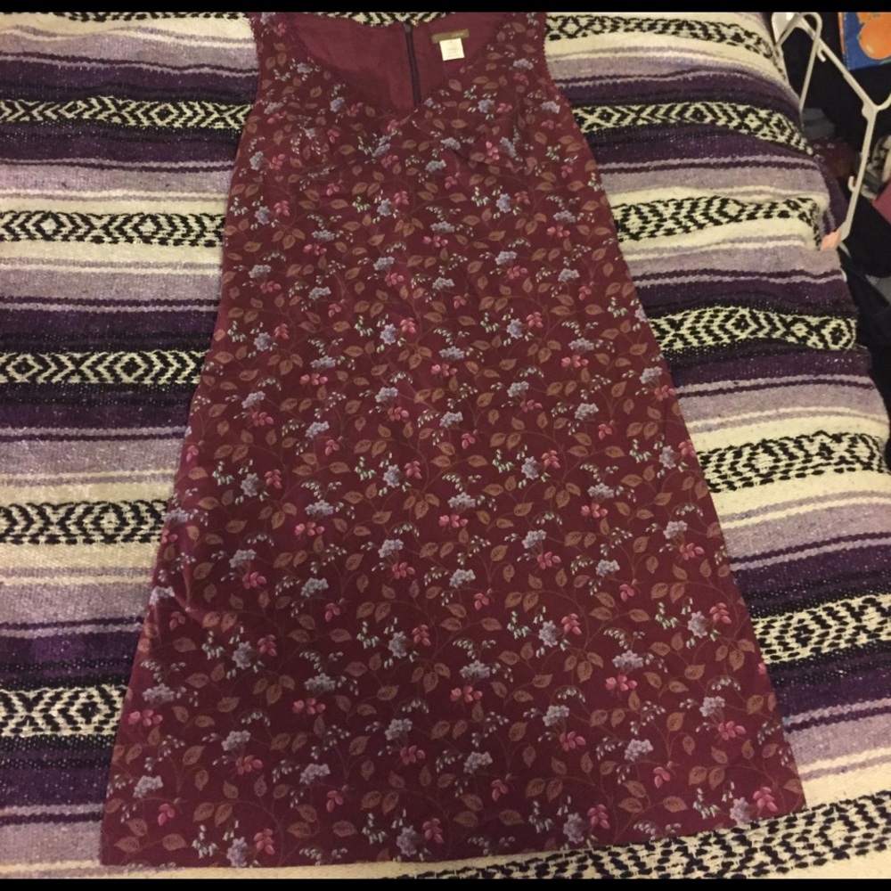 J. Crew Floral cotton dress