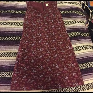 J. Crew Floral cotton dress