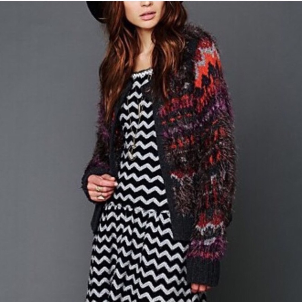 Vintage boho sweater