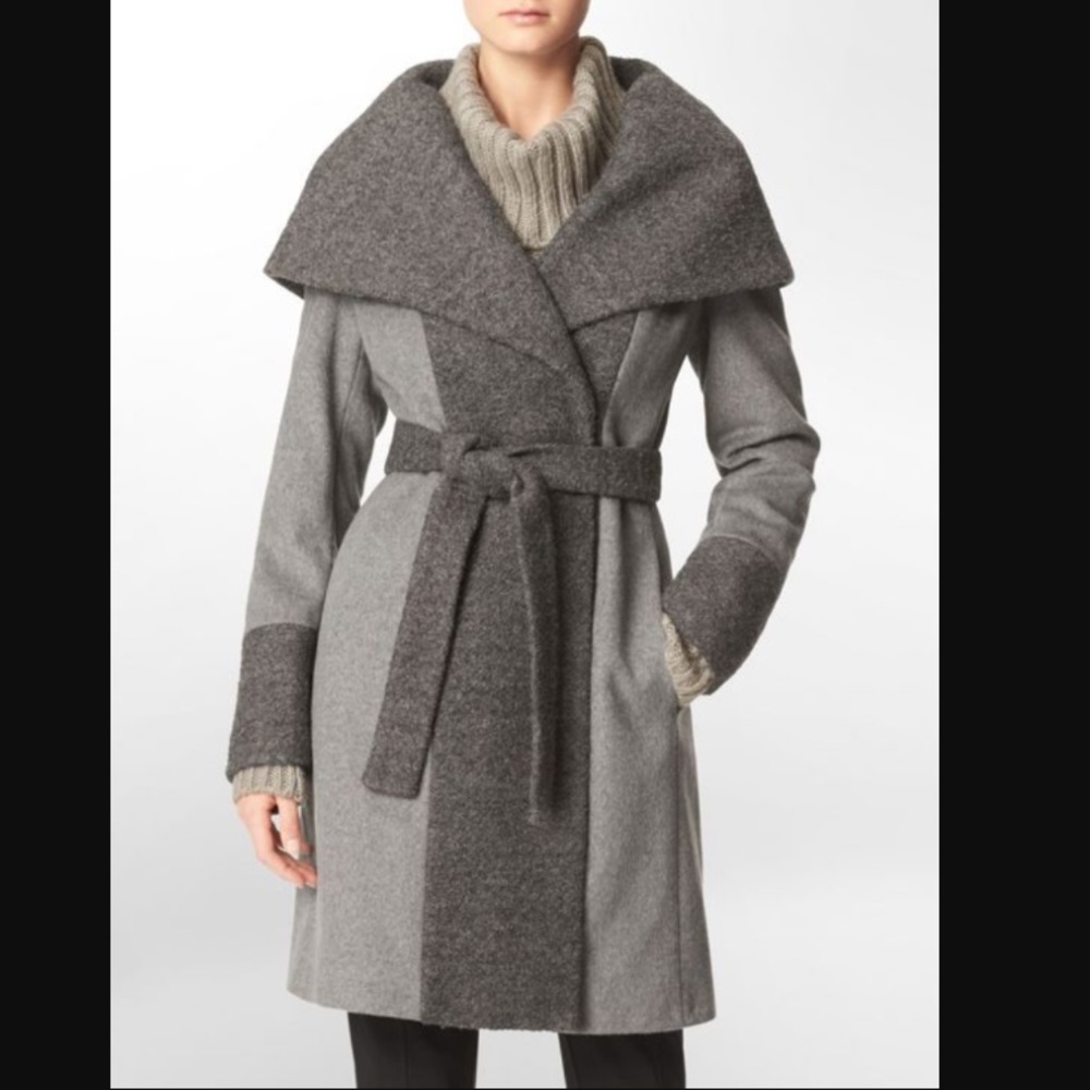 Calvin Klein Wrap Coat