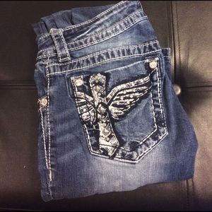 Lightly Worn Miss Me Jeans!