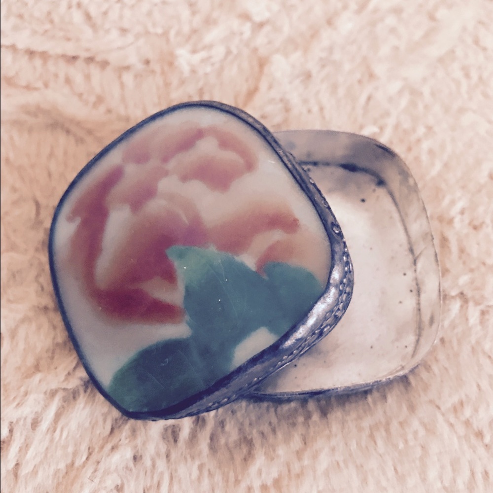 Cute Anthropology ring box