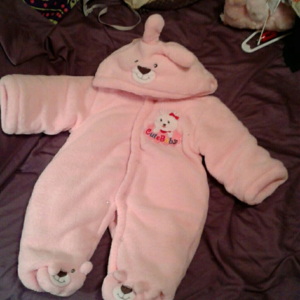 New Adorable bunny body suit! 18 months and up