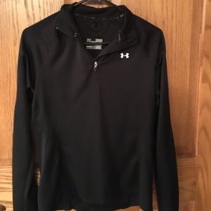 Under Armour half zip.