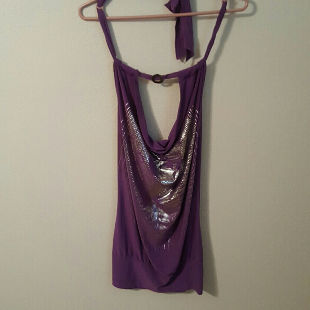 Purple shirt