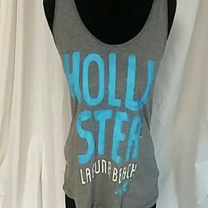 Hollister tie razor back t shirt