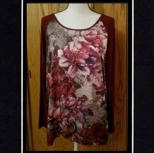 Floral Blouse XL