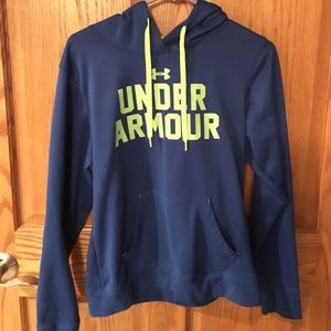 Under Armour sweatshirt.