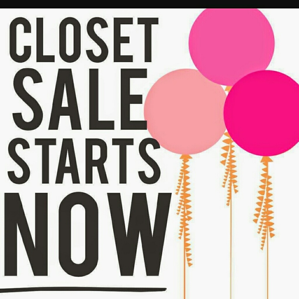 BIG CLOSET SALE ONLY TODAY 2
