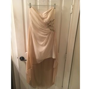Gold Cocktail/ Prom Dress