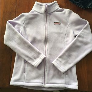 Vineyard Vines Lilac Zip-up Fleece