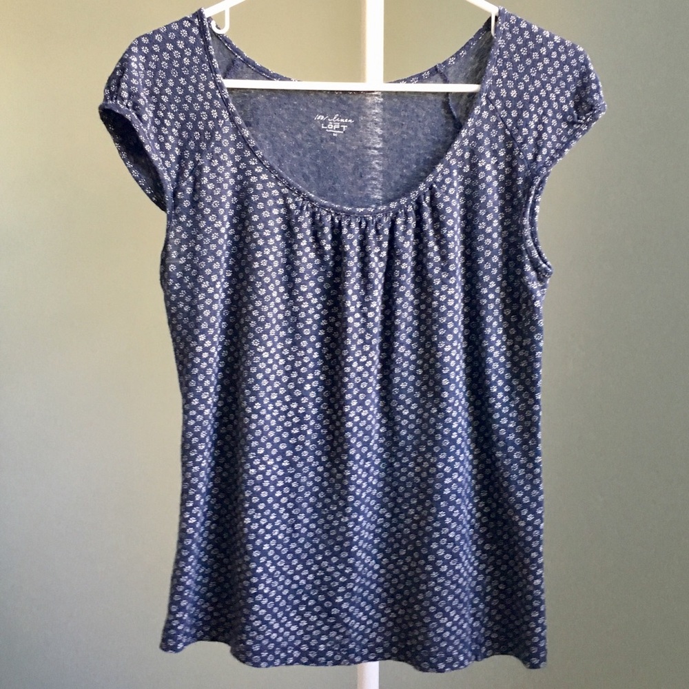 Loft Navy Shirt