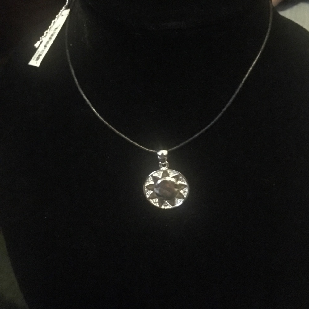 Cookie lee sun charm necklace and earrings