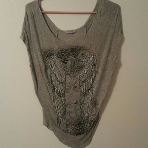 Grey studded shirt