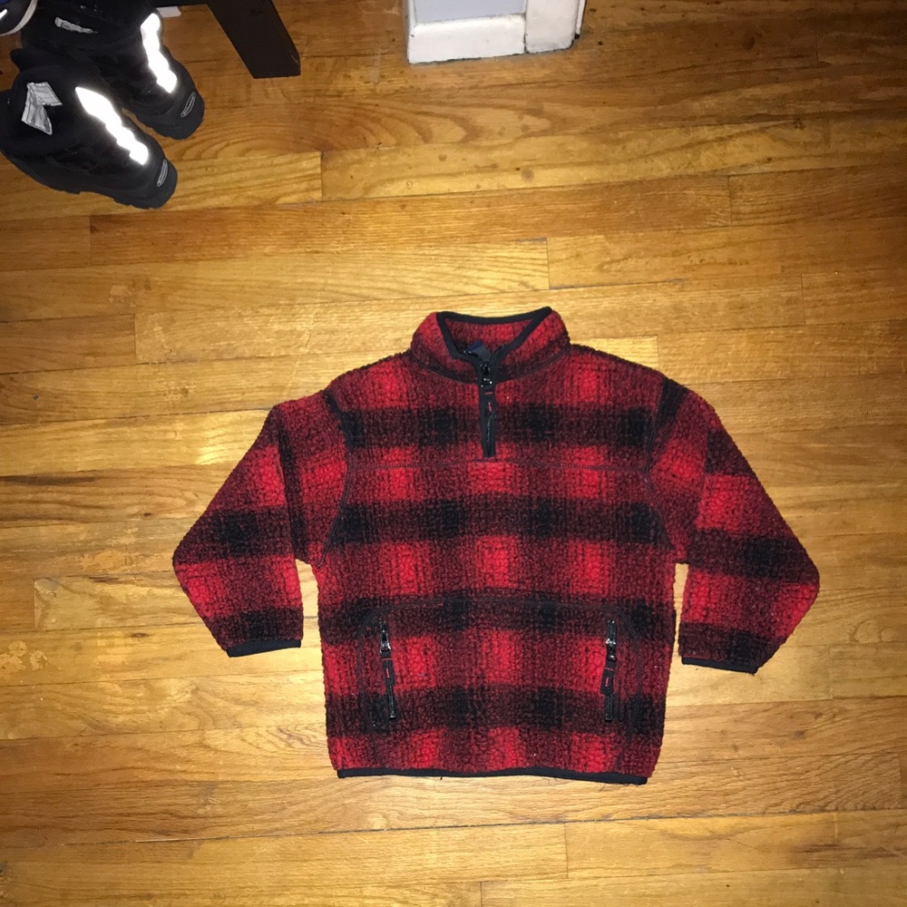Warm half zip up