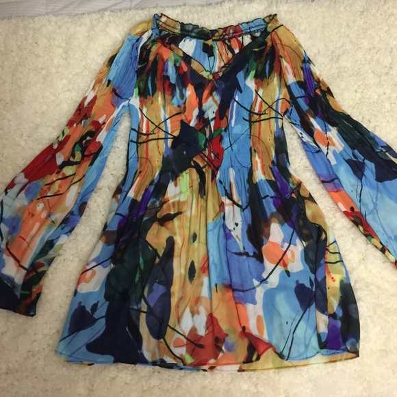 Tops - Colorful boho top