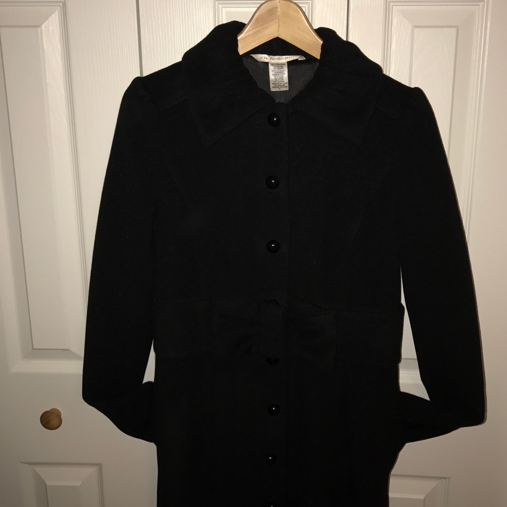Vintage Diane von Furstenberg wool coat