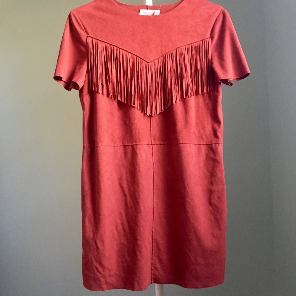 F21 Suede Dress