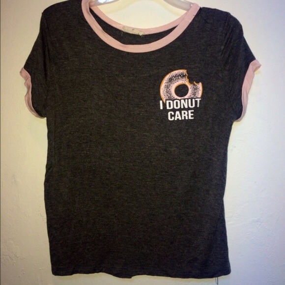 I donut care t shirt 🍩🍩 - Picture 1 of 2