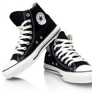 High Top Converse / Classic Black