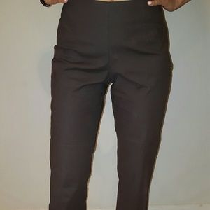Brown capri pants