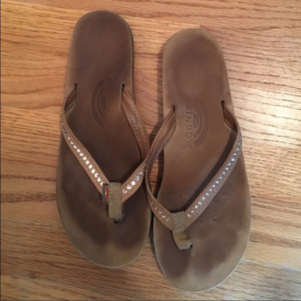 Crystal Rainbow Sandals