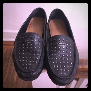 Coach Black Loafers