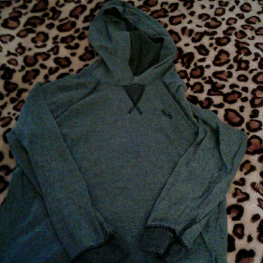 hooded shirt