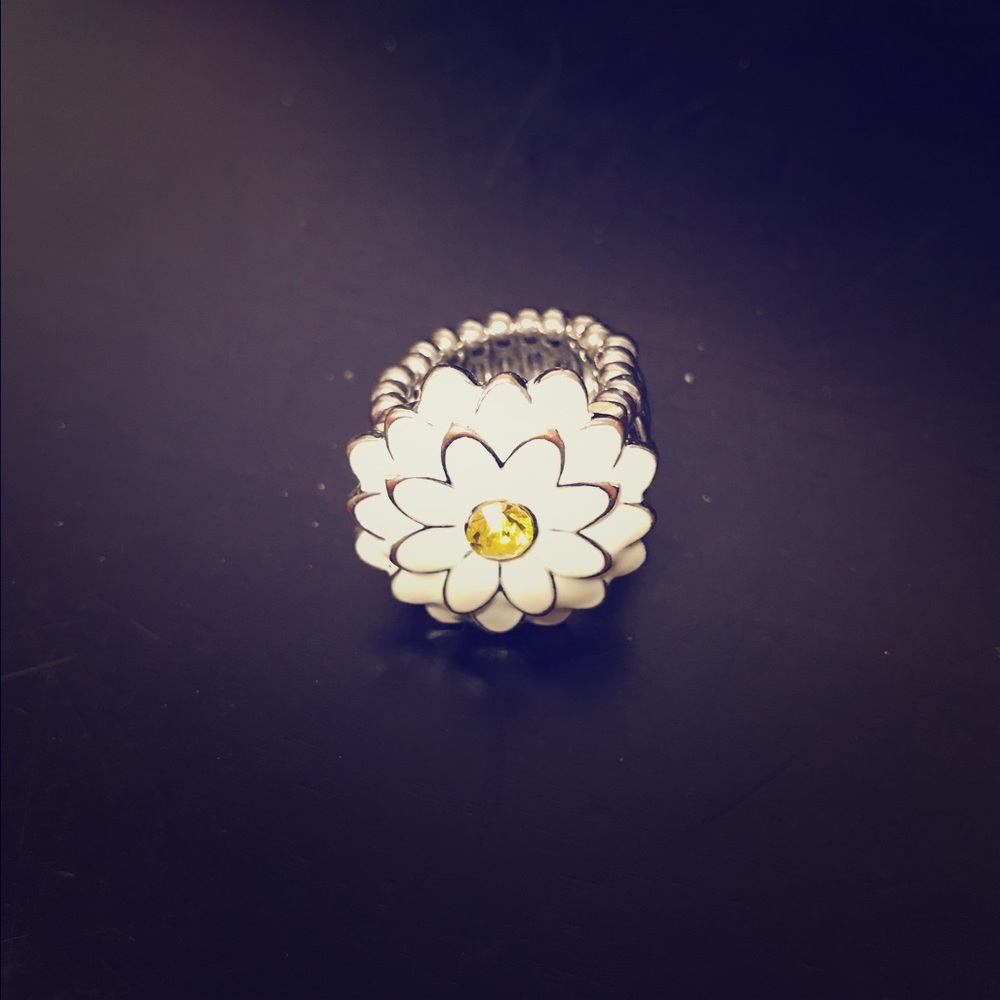 2 for $14 or individually. Ring w/ sunflower face.