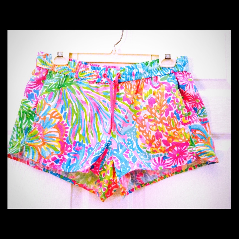 BRIGHT LP Run Around Short in Lovers Coral