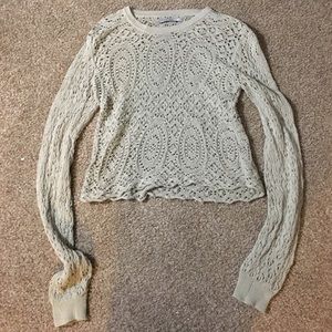 Cropped sweater