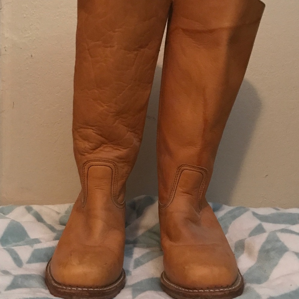 Vintage Women's Frye Banana campus boots sz 9