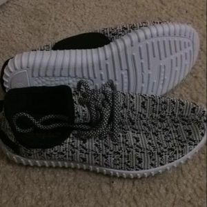 Black and White Sneakers