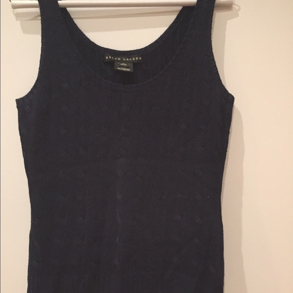 Ralph Lauren silk/linen tank