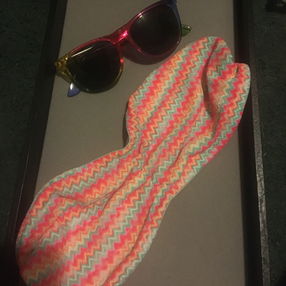 Victoria secret pink bando and sunglasses bundle