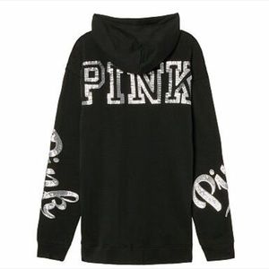 VS Pink Campus Bling Hoodie