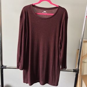 XL Old Navy Ribbed Tunic Top