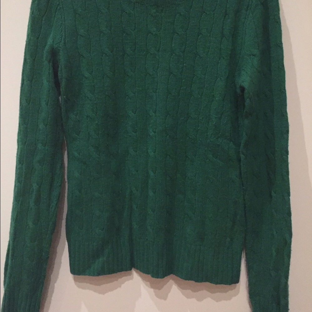 Rugby by Ralph Lauren green knit sweater