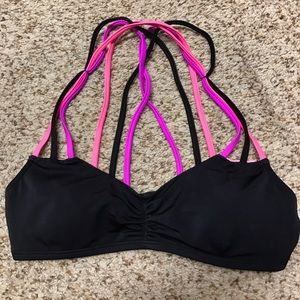 Victoria's Secret PINK strappy back swim top