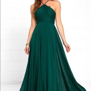 Dark Green Maxi Dress
