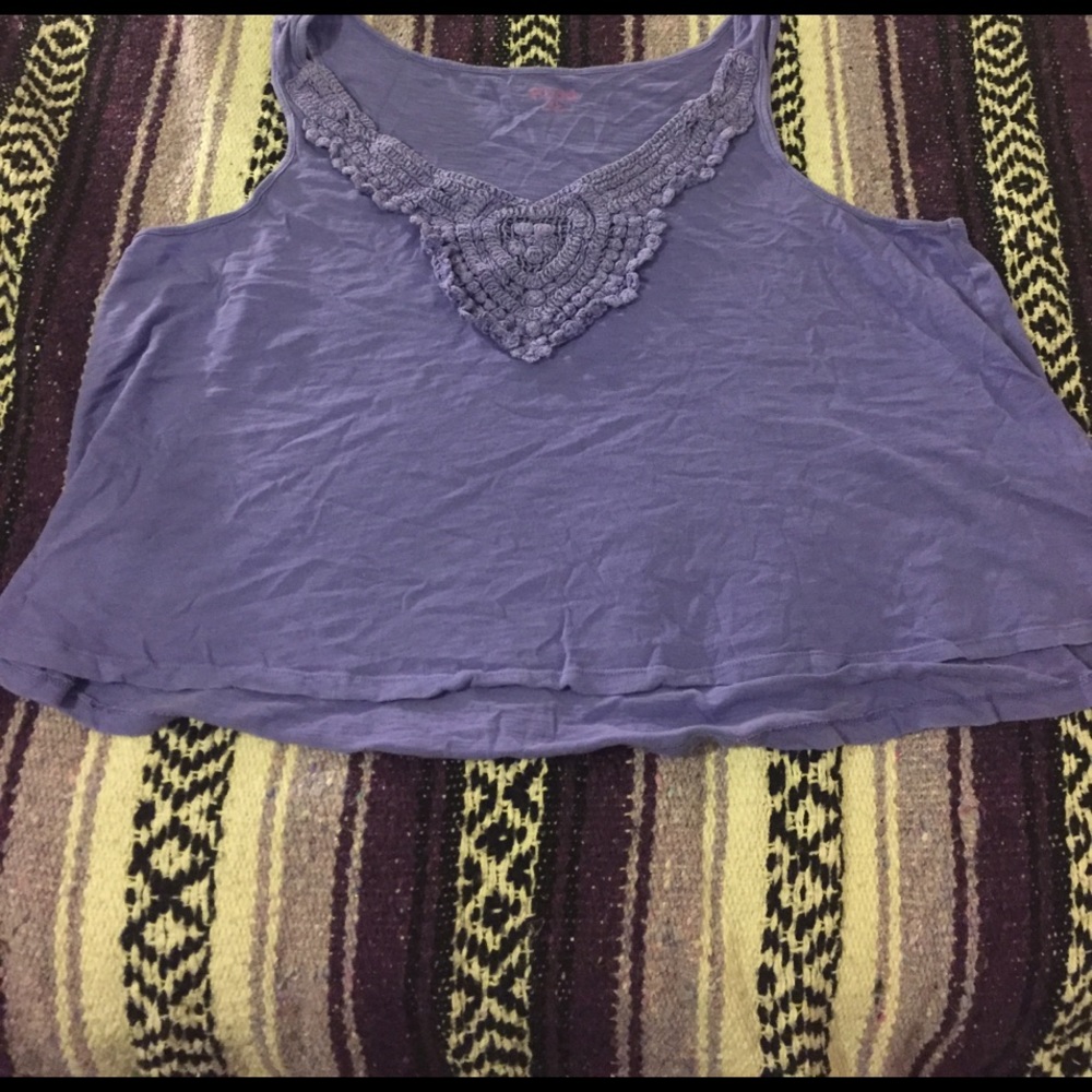 Purple Mudd Crop Top