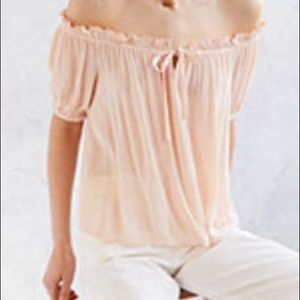 Urban Outfitters - BOG off the shoulder blouse