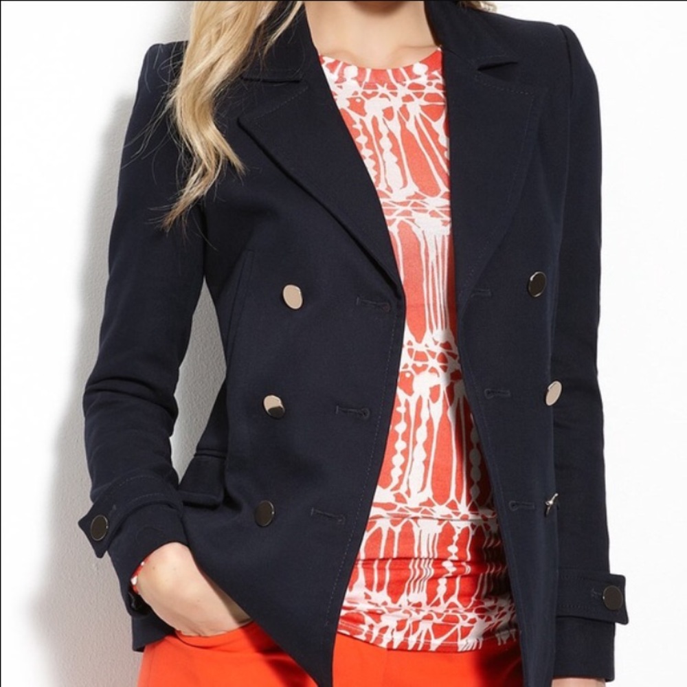 NWT BCBGMAXAZRIA Peacoat