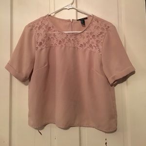 Nude Short Sleeve Top