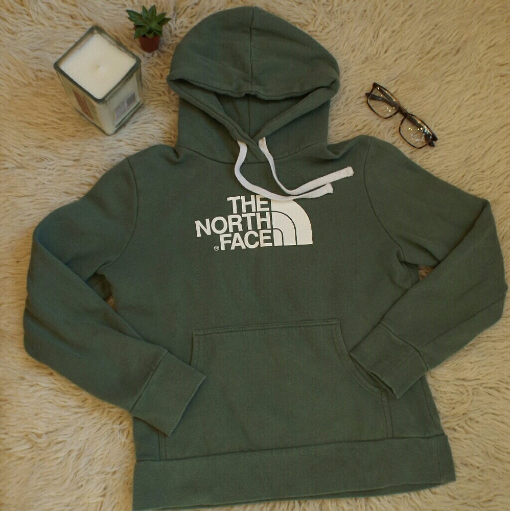 The North Face sweatshirt
