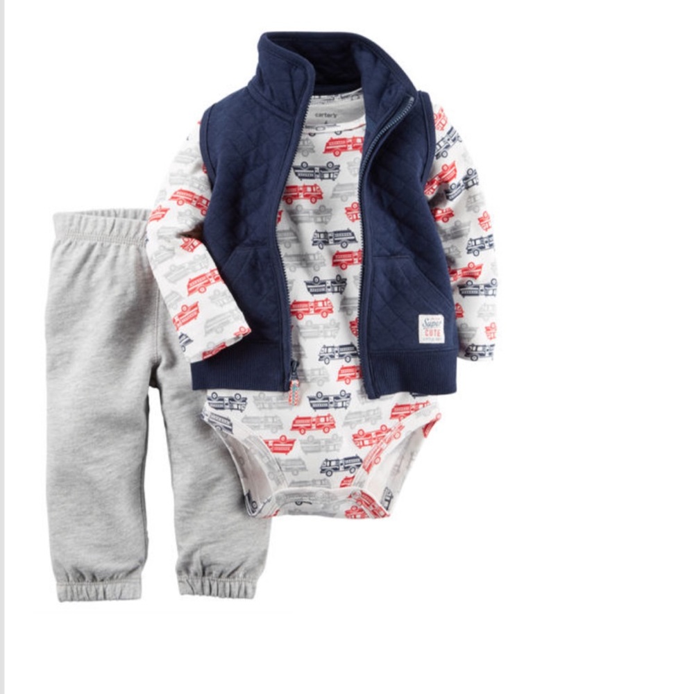 Carter's 3-Piece Little Vest Set