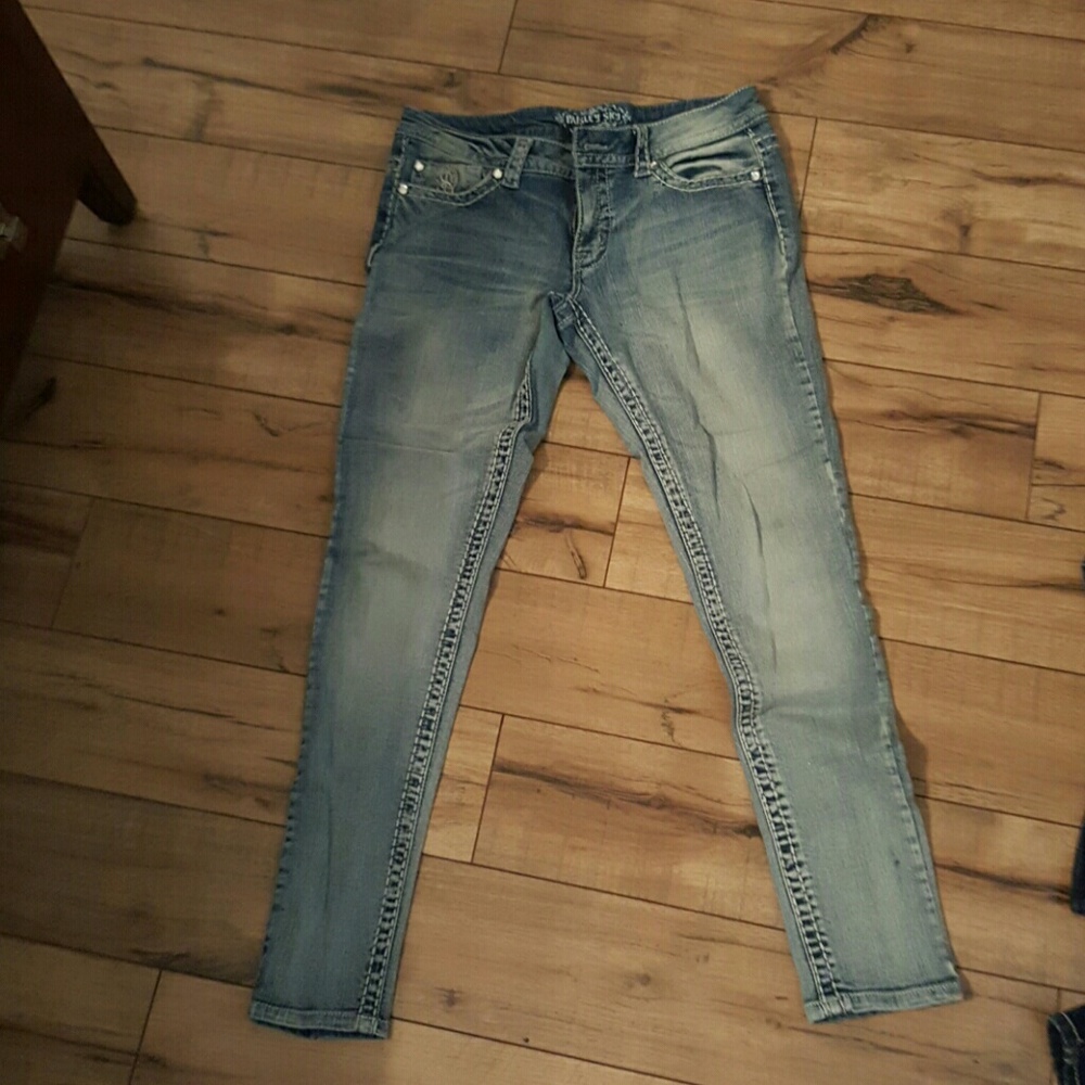 Light blue jeans