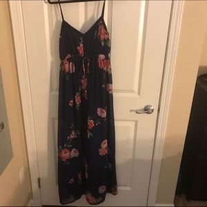 Floral maxi dress