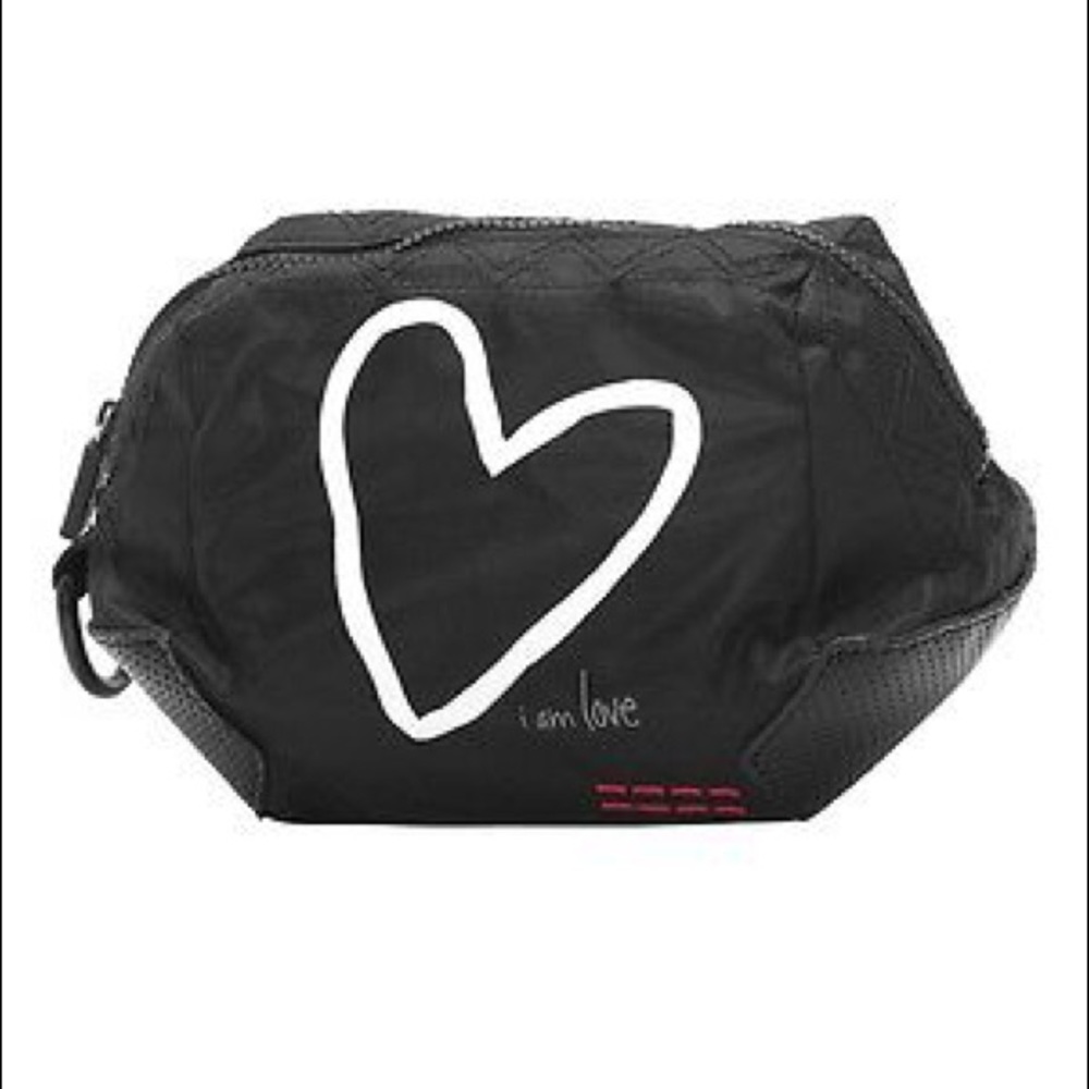 ISO Peace Love World I am Love Makeup Bag
