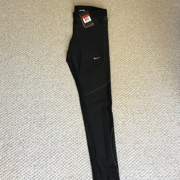 Nike Compression Power Reflective Tights - Picture 4 of 8
